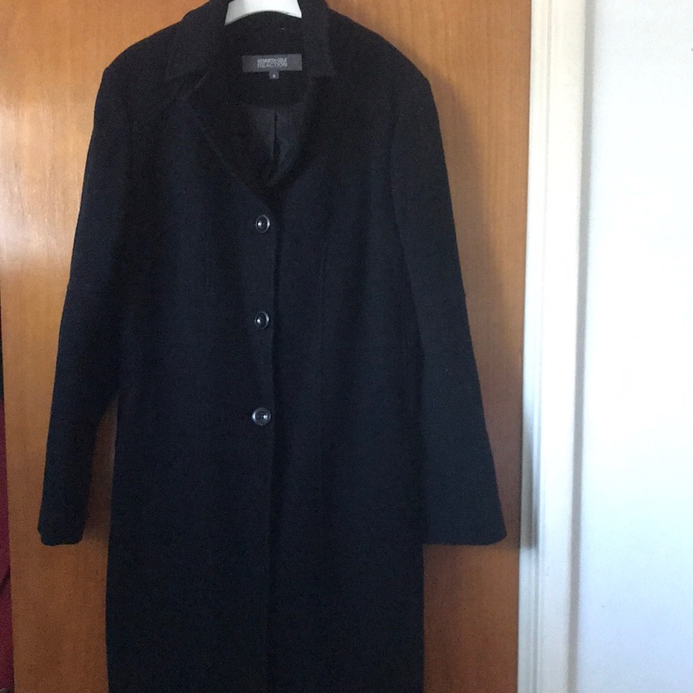 Kenneth Cole Reaction long coat 80% wool